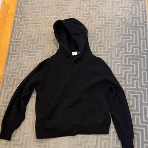 Black Aritzia Cozy Sweatfleece Perfect Hoodie - Size Small